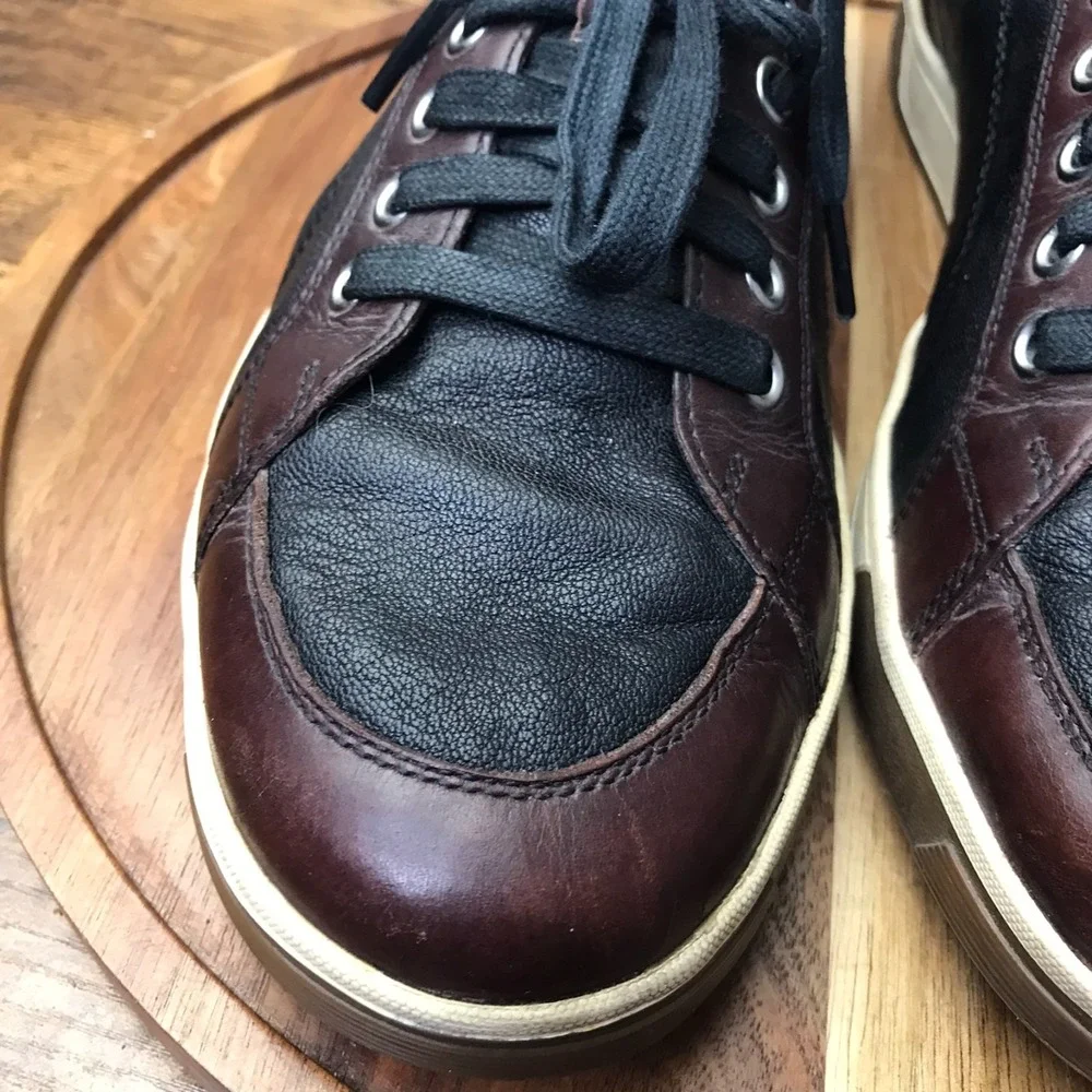 Cole Haan Vartan Sport Oxford Sneakers Mens 10M Two Toned Leather Tennis Shoes